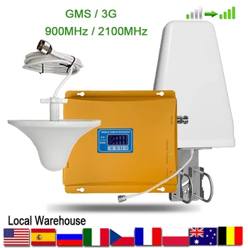

2G 3G 4G Tri Band Cellular Signal Booster Amplifier Cell Phone Signal Amplifier GSM Repeater 900 4G LTE 1800 B3 3G WCDMA 2100 B1