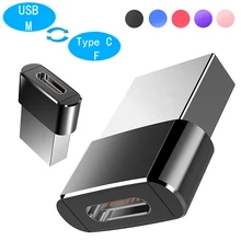 Металлический USB штекер для type C Женский OTG адаптер USB C конвертер для Xiaomi Nexus 5x6 p Oneplus 3 2 Macbook usb type-C кабель адаптер