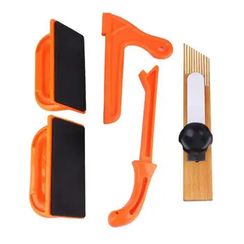 

Plastic Feather Board Orange Router Shapers Jointing Woodworking Protection