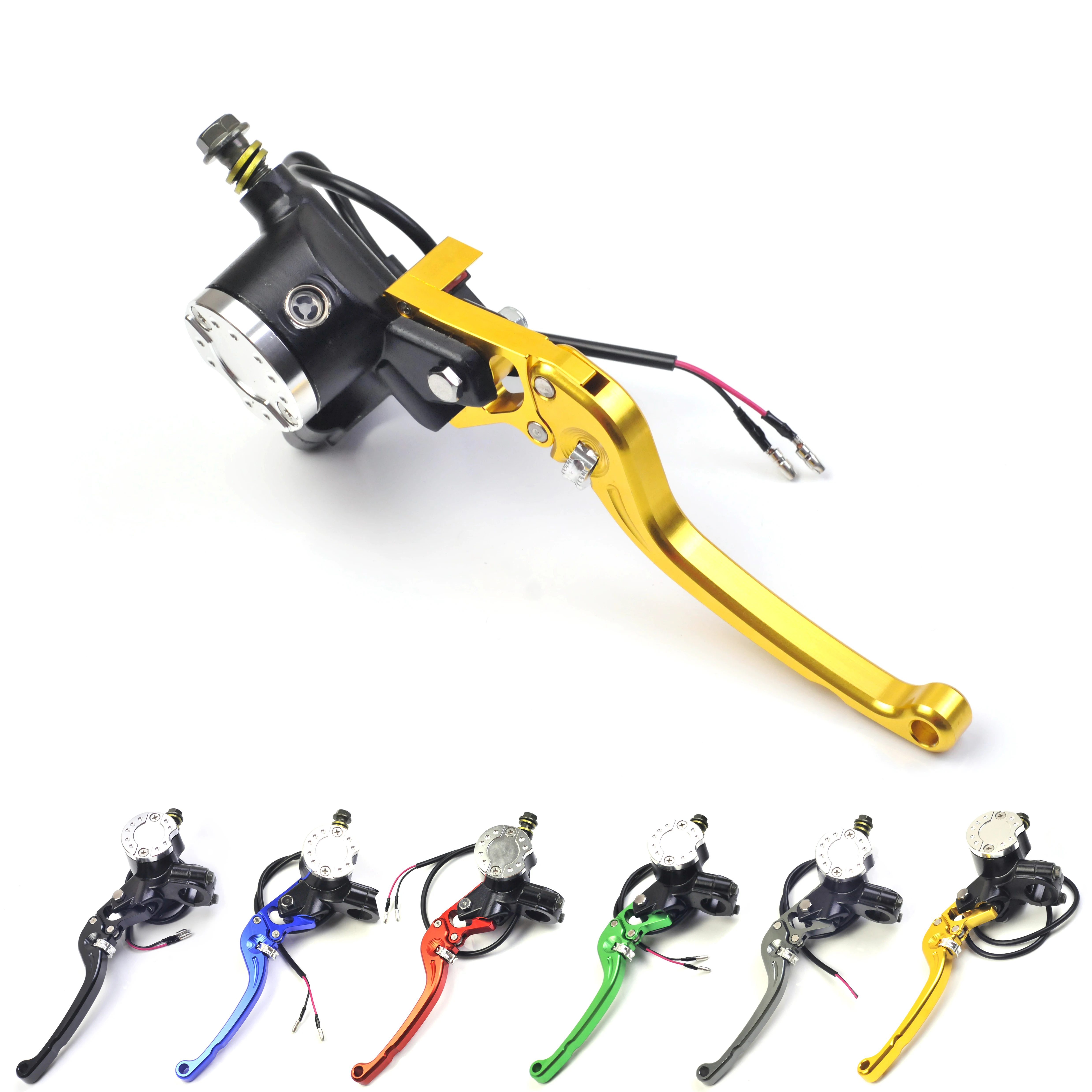 

Master Cylinder Brake Hydraulic Clutch Moto Lever 22mm for Yamaha MT03 KX250F Freno Repsol Kawasaki Vulcan 1500 Honda Monkey