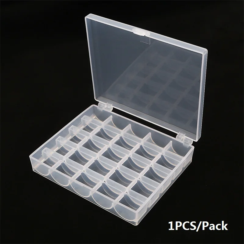 10Pcs Metal Bobbins Spool Sewing Craft Tool,Plastic Sewing Machine Bobbins,Spool Bobbins Spools Box for Sewing Accessories 
