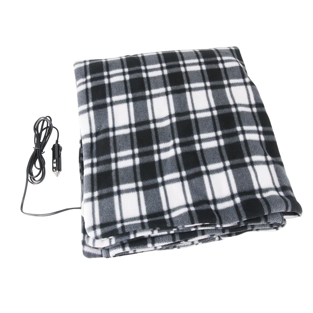 

Car Heating Blanket 12V 150x90cm Single Bed Heated Blanket Portable Winter Safety Warming Heater Carpet for Household Office