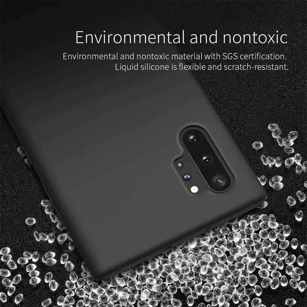 Nillkin Flex чистая задняя крышка силиконовый мягкий чехол для huawei P30 Lite Nova 4e mate 20 Pro samsung Galaxy Note 10 Plus 5G S10e S10