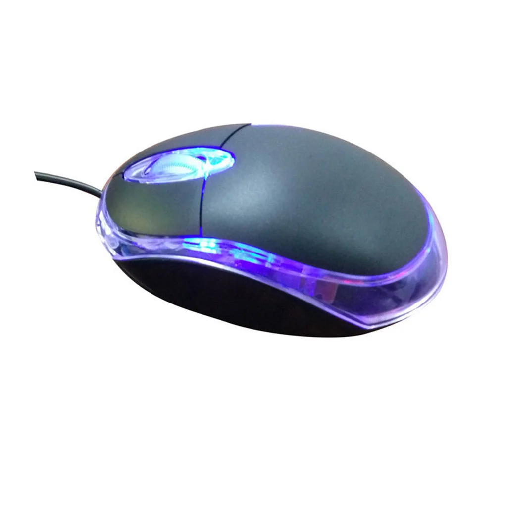 

2020 Office Desktop Optical Computer Laptop Anti-slip Mice Mini Ergonomics Mouse 1000DPI USB Wired Mini ABS Optical Mouse