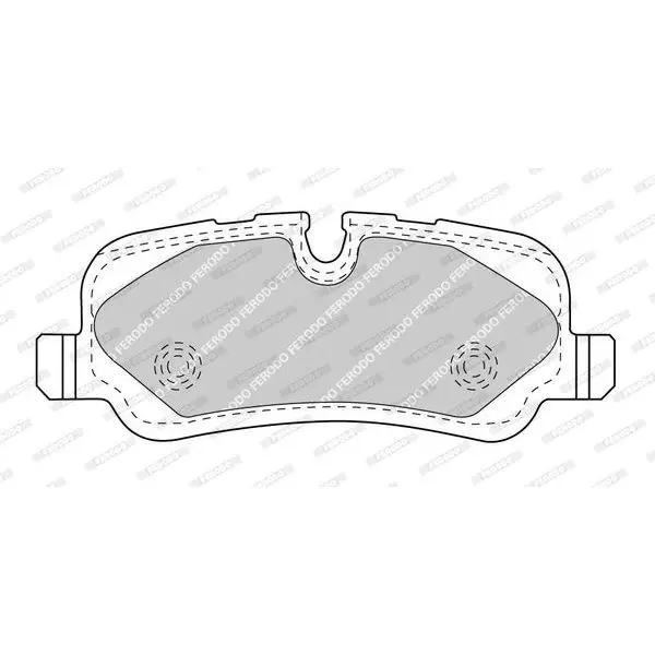 Колодки дисковые задниеLandRover Discovery/Range Rover 4.4i V8/2