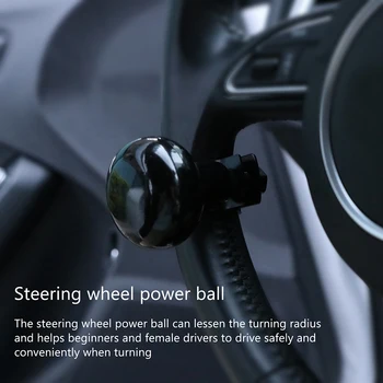 

Easy Turn Steering Wheel Spinner Safety Decorative Vehicle Handle Ball Universal