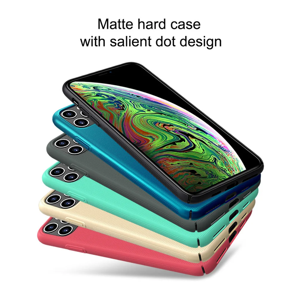 Case For iPhone 11 Pro Max Nillkin Frosted Shield PC Hard Back Cover For iPhone 11 Pro protector Case For iPhone 11 Cover