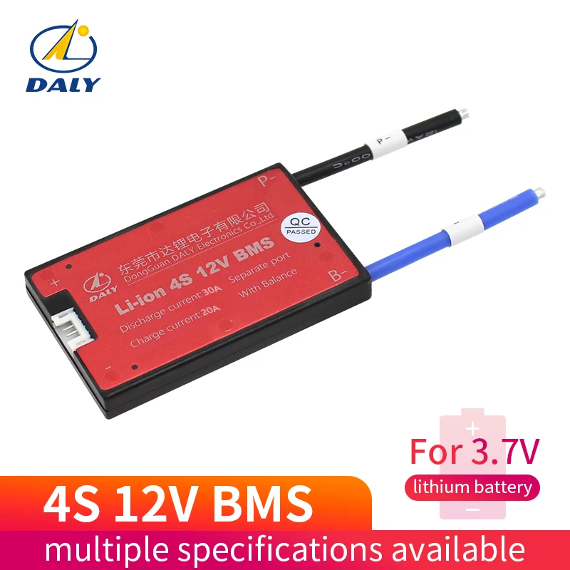 Acheter 4S 12V 10A 20A 30A 40A 60A Liion Lithium batterie 18650 chargeur PCB BMS Protection conseil avec équilibre pour 14.8V 16.8V Lipo cellule