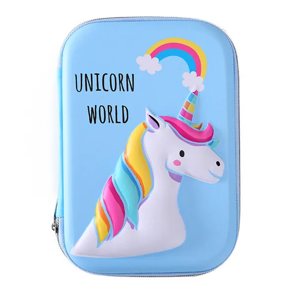 2 Чехол для карандашей с фламинго, единорогом, trousse scolaire stylo Kawaii estuche escolar, школьные принадлежности, чехол для карандашей, kalem kutusu astuccio scuo - Цвет: 2