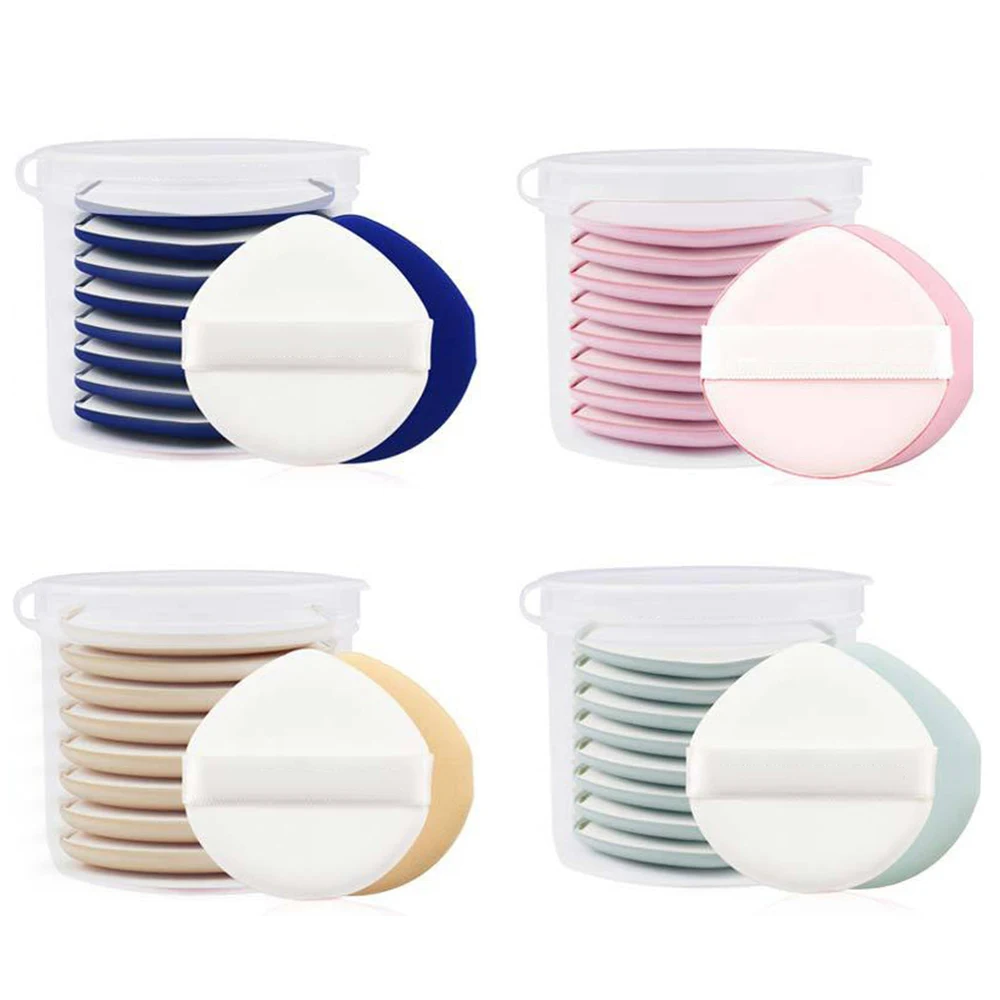 Эмульсия губка косметический спонж 8 шт. спонж для нанесения макияжа Уход за кожей лица мягкая женская косметика контур основания губки для лица порошок ППУ