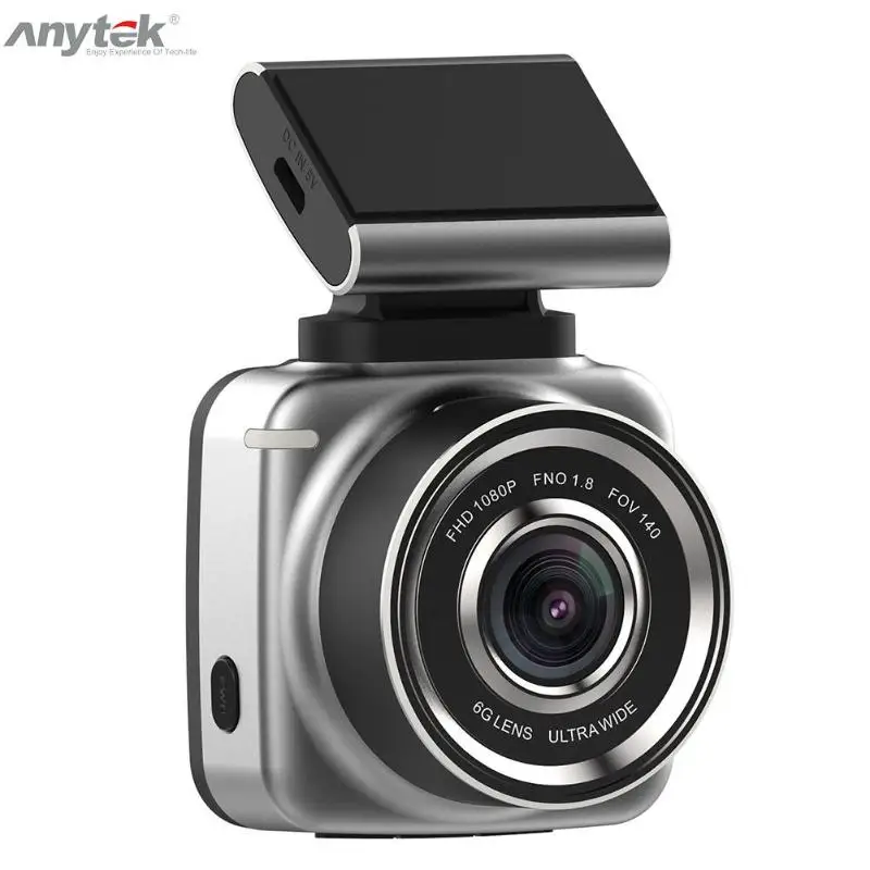 Anytek Q2N FHD 1080p Мини Автомобильный видеорегистратор Камера 135 широкоугольный объектив Даш-Камера авто Dashcam рекордер
