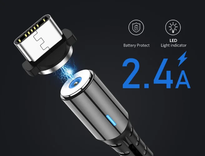 

Magnetic Cable USB Type C Cable Micro USB Magnet Charge Charger Cable Mobile Phone Cable Magnetic Charging Cord