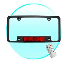 DC 12V SMD СВЕТОДИОДНЫЙ знак автомобиля Программируемый дисплей цифровой светодиодный номерной знак рамка светодиодный дисплей