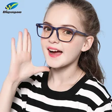 DIGUYAO Дети Ретро TR материал девушки очки против голубого излучения Компьютер ТВ игры дети синий светильник блокировка очки аксессуары