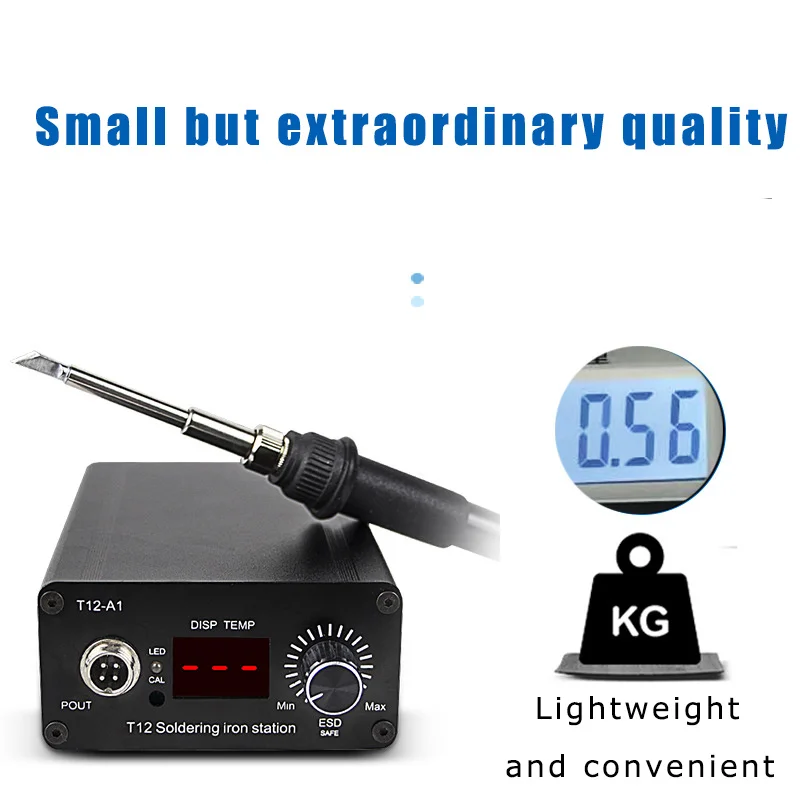 Intelligent Digital Electric Soldering Iron Welding Table Portable Constant Temperature Adjustable Mobile Home Appliance
