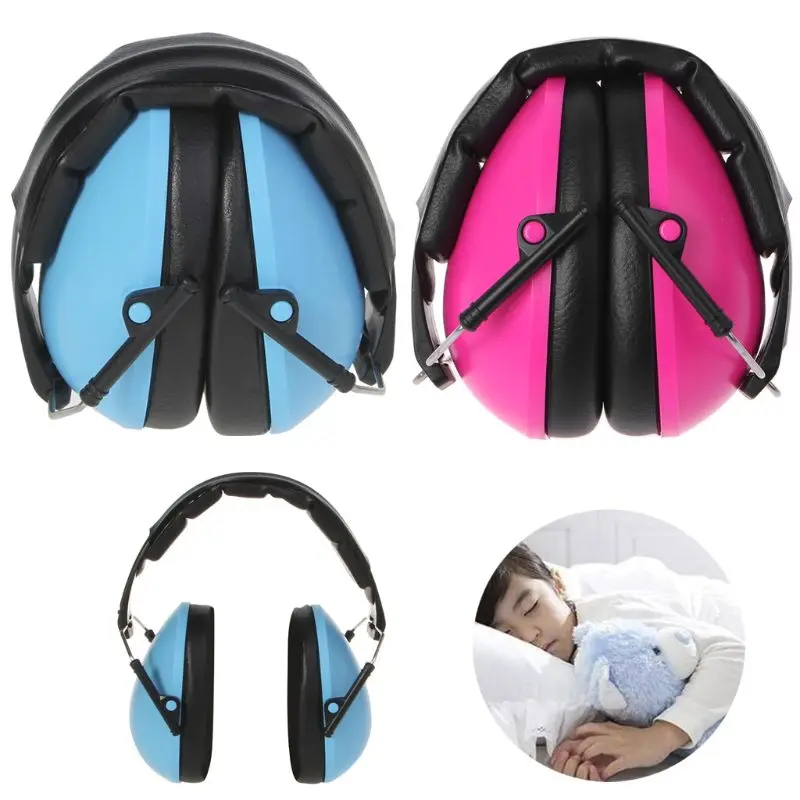 Foldable Hearing Protection Ear Muffs Noise Cancelling Earmuff for Kids Child