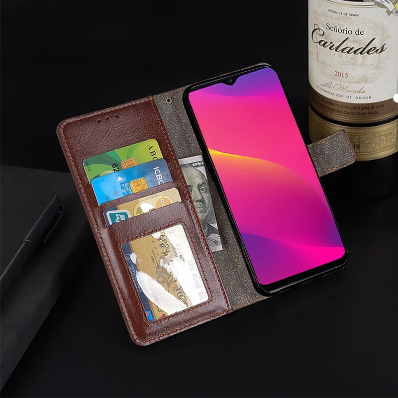 Для OPPO A5 чехол роскошный Флип Бумажник кожаный чехол для OPPO A5 PCHT30 CPH1931 CPH1933 чехол для телефона сумки с фоторамкой