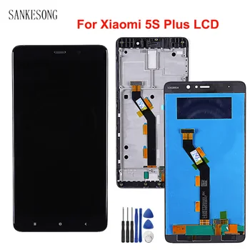 

5.7"display lcd for Xiaomi Mi 5S Plus&MI 5S Touch Screen Digitizer Assembly Replacement No/ With Frame