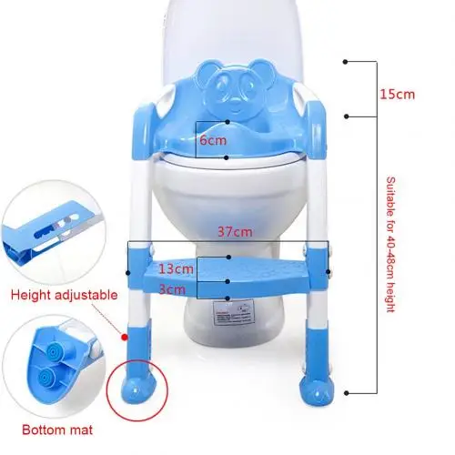 Детское сиденье для приучения к горшку с регулируемой лестницей, Складное Сиденье для унитаза, новинка, распродажа