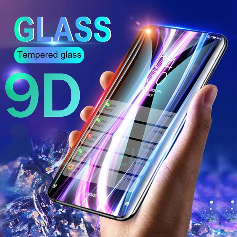 Закаленное стекло 9D с полным покрытием для Huawei Mate 30 20 10 P40 P30 Lite Pro P20 Защита экрана P