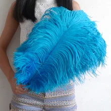 Страусиное перо 5 шт. 55-60 см Разноцветные перья реквизит для сцены Свадебная Цветочная одежда с рисунком маски украшение страусиное перо