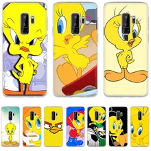 Телефон чехол для Samsung S3 S4 S5 S6 S7 S8 S9 S10E S10Plus Note 8 9 M10 M20 M30 M40 жёлтая птица мультфильм Tweety
