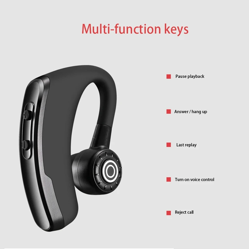 P11 Wireless Headphone Handsfree Headset HiFi Stereo Earphone with HD Microphone for iPhone Samsung Xiaomi