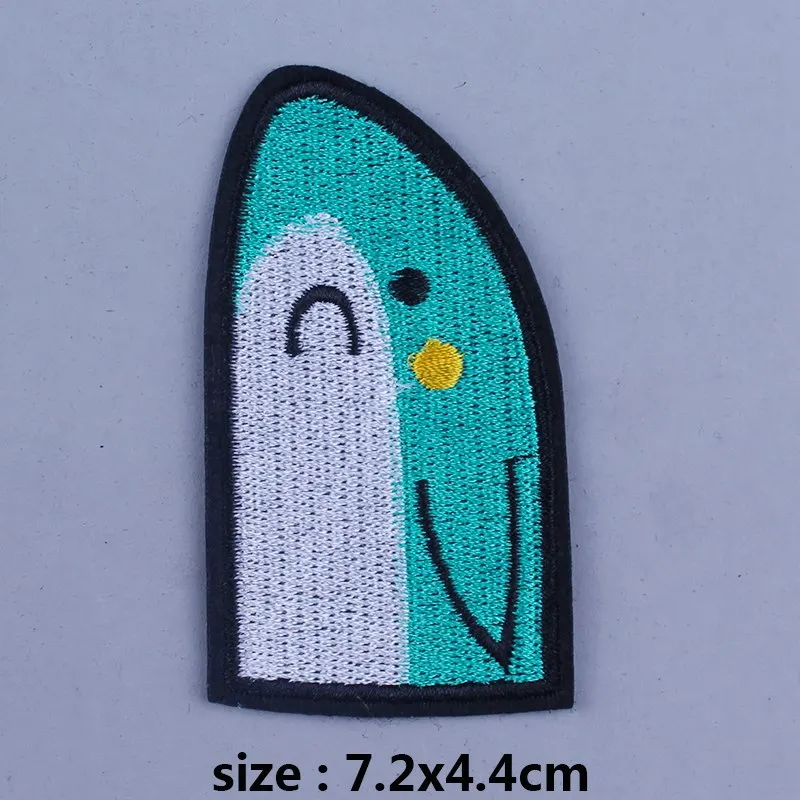 PE2186CT Cat Patches Iron On Patches For Clothing Cheap Cartoon Embroidery Patch Fabric Badge Stickers For Clothes Jeans Decoratio H - Цвет: PE2186CT