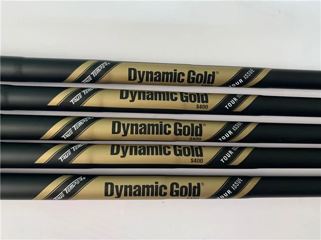 10 шт. динамический Золотой Тур ISSUE S400 Гольф стальной вал 0,370 черный DG стальной вал для гольфа Утюги EMS