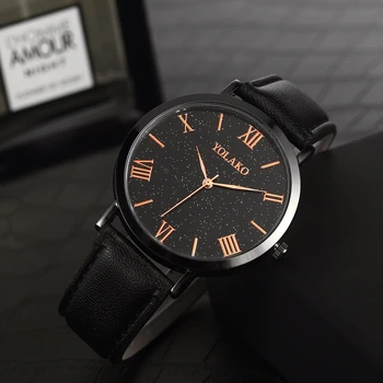 

Women's wristbands dial Quartz Clock Casual simplicity Women Leather Starry Sky Roma Watches Luxury Women's Watch Reloj de cuero