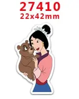 30 шт плоское украшение из смолы принцесса Смола pr 27392 - Цвет: 27410