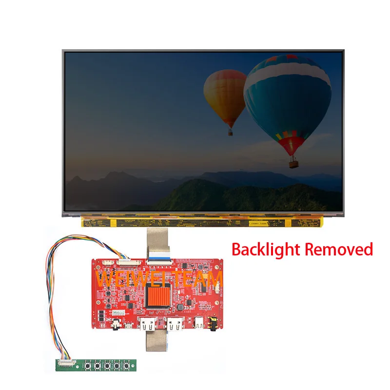 Wisecoco 13,3 ''3d принтер ЖК-матрица 4k UHD экран дисплея 3860x2160 удалить подсветку LP133UD1SPA1 HDMI EDP DP плата управления