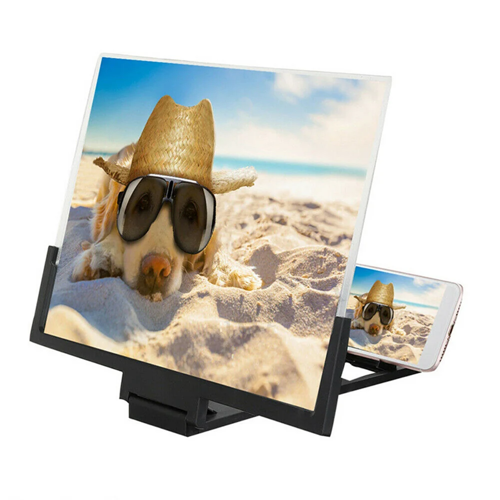 Прямая поставка 14 дюймов 3D HD увеличитель для экрана телефона усилитель видео увеличитель экрана V-Best
