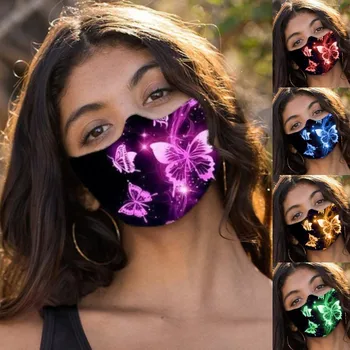 

1pc Mouth Masks for Dust' Protection Anti-Face Mask Washable Earloop Mask Balaclava face mask face shield mascarillas маска #K