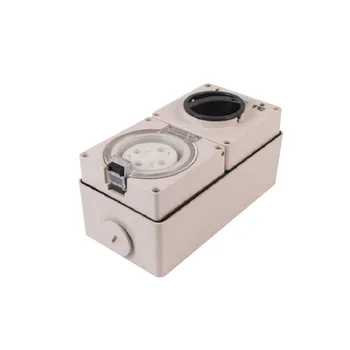 

32A New Zealand socket waterproof combination socket Band control switch Multi-function waterproof socket Ground power socket
