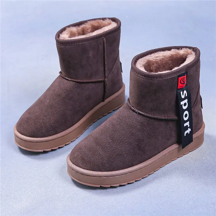 Botas femininas/женские ботинки Новинка 2019 года зимние женская обувь теплые Модные