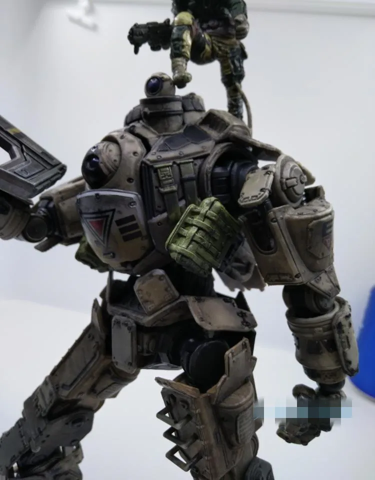 1 шт., игрушка для игры в искусство Pa Kai, фигурка атласа Titanfall Titan Fall, модель игрушки, новинка, 26 см, подвижная коллекция из ПВХ, мультяшная модель, Рождественский подарок