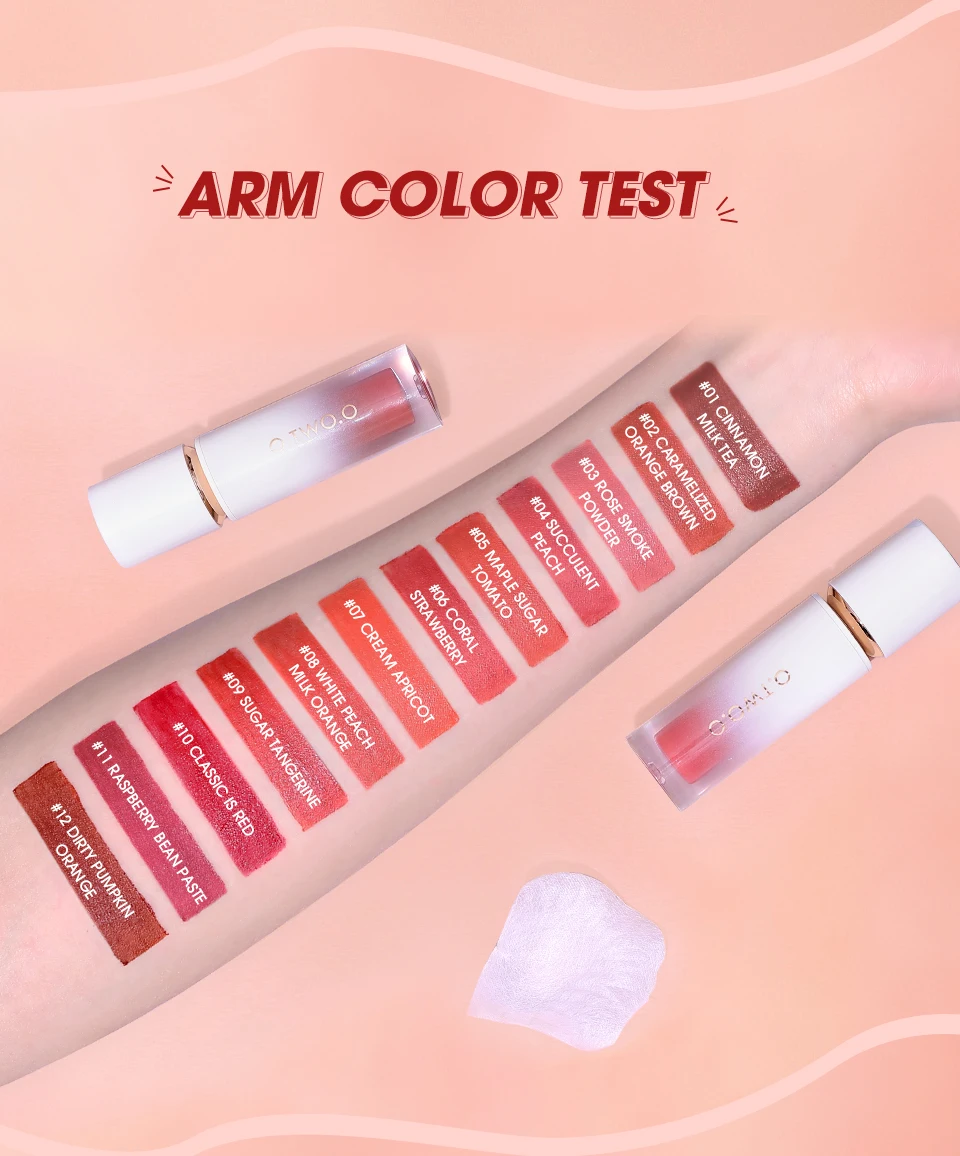 O.TWO.O VELVET MATTE LIP MUD