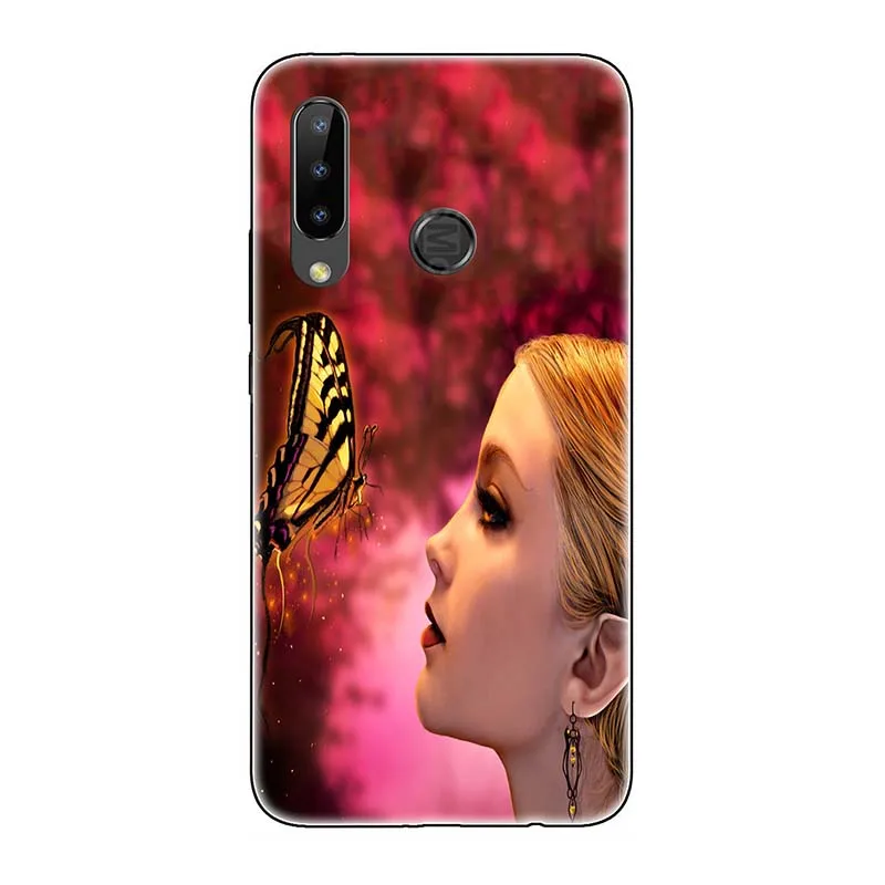 Мягкий чехол для телефона s Для Doogee N20 Y9 Plus N10 Y7 Y8 чехол с милым рисунком розы волка чехол для задней панели телефона Fundas Para - Цвет: A189