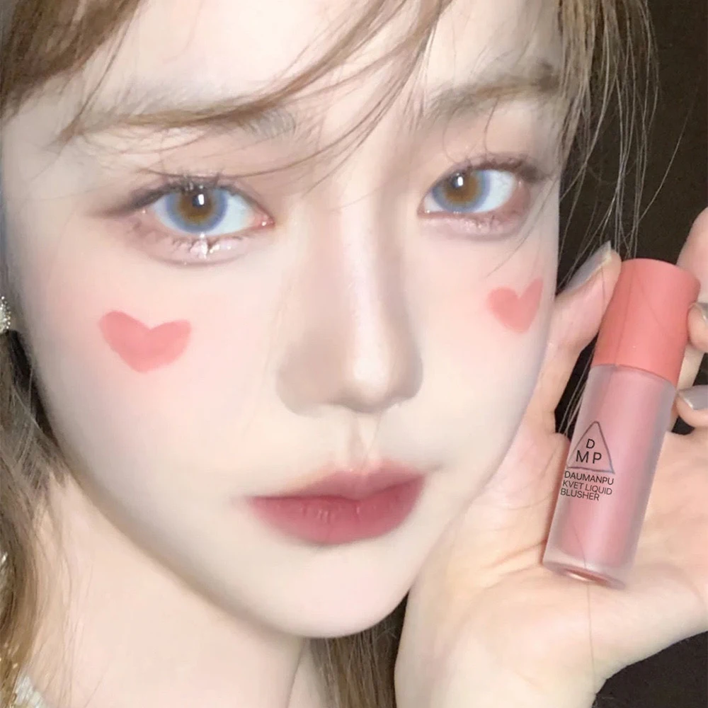 Blush Lights Velvet Matte Blusher Facial Pigment Lasting Natural Cheek Blush Face Contour Brightens Makeup