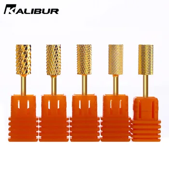 

KALIBUR Ceramic Milling Cutter Nail Drill Bit Carbide Burr Tungsten Milling Cutter For Nail Milling Cutter For Pedicure