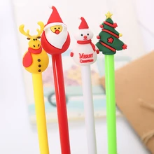 

36Pcs Creative Kawaii Pens Christmas Gift Funny Gel Pen Cute School Girl Stationery Store Kawai Stationary Material Object Thing