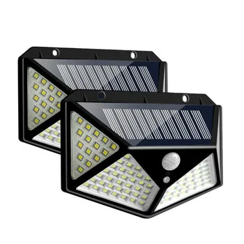 

Led Outdoor Solar Lamps Motion Sensor Wall Lamps Waterproof Emergency Solar Lamp Suitable For Garden Front Door Garage Fence