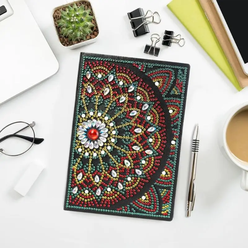 DIY Мандала особой формы алмазная живопись 50 страниц А5 Sketchbook ремесла