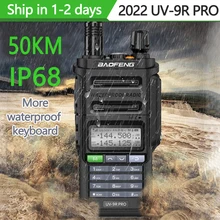 

2022 Baofeng Uv-9R Pro Plus Waterproof Ip68 Walkie Talkie High Power Cb Ham 30-50 Km Long Range Portable Two Way Radio