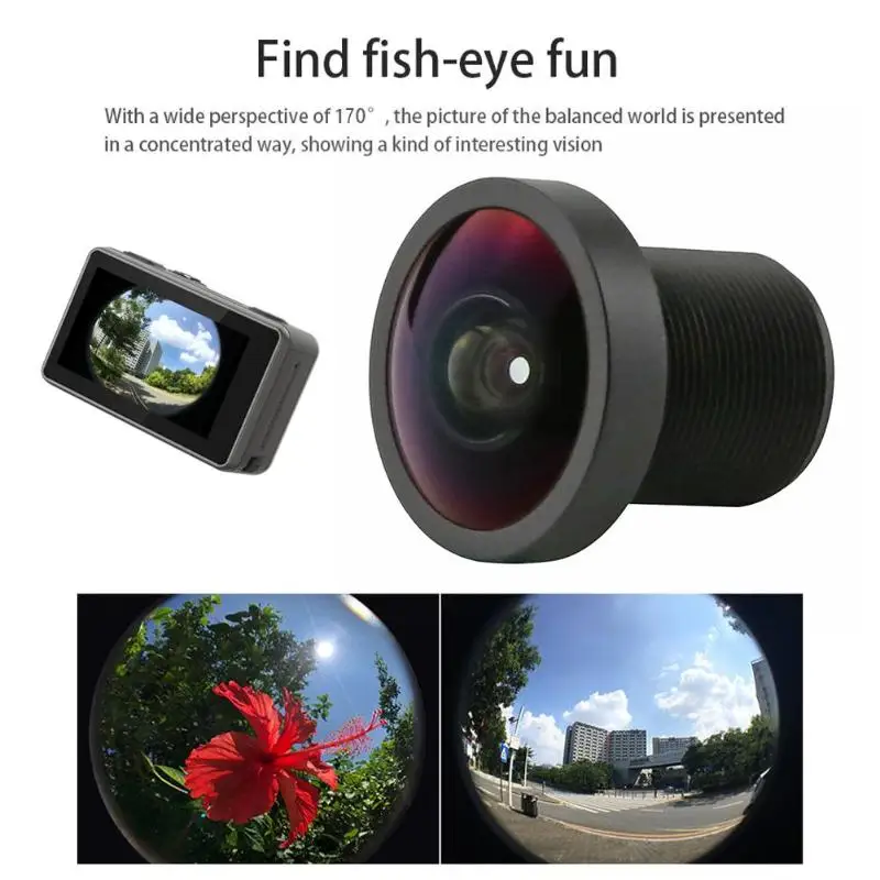 

170 Degree HD Wide Angle Lens Replacement Lens Durable Professional and High Definition Easy Use for GoPro Hero 2 Sports Camera