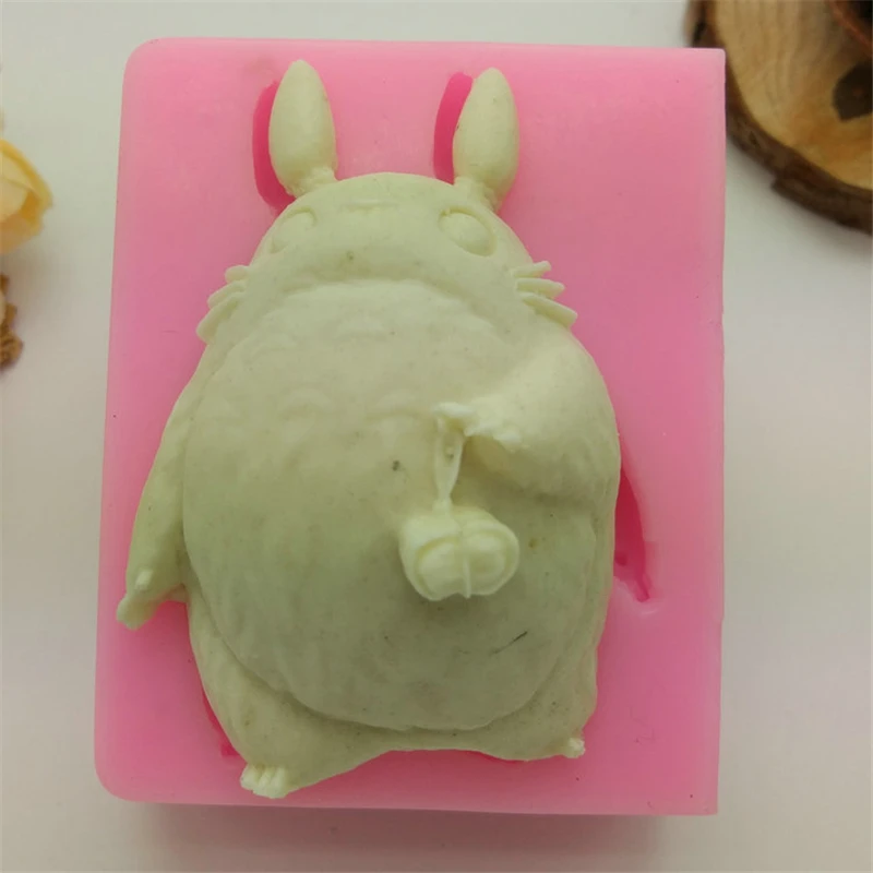 3D мультфильм кошка форма выпечки инструменты Мыло Плесень силиконовый мусс торт