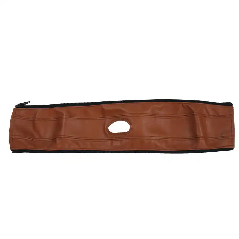 leather stroller handle cover