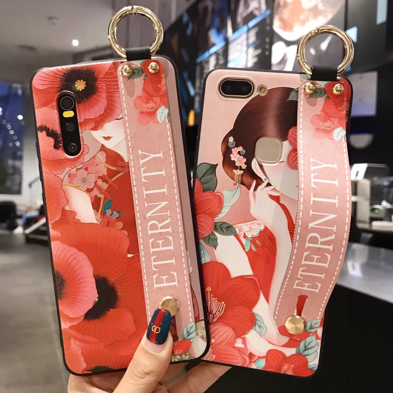Элегантный чехол для браслета Samsung Galaxy A70 50 A40 A30 A20 A10 S9 S8 S10 S20 plus Ultra Note 8 9 10 с