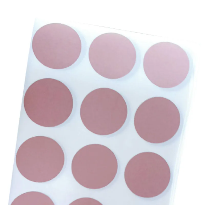 Round Golden silver blue stickers scraping Multifunction Gifts sticker cute
